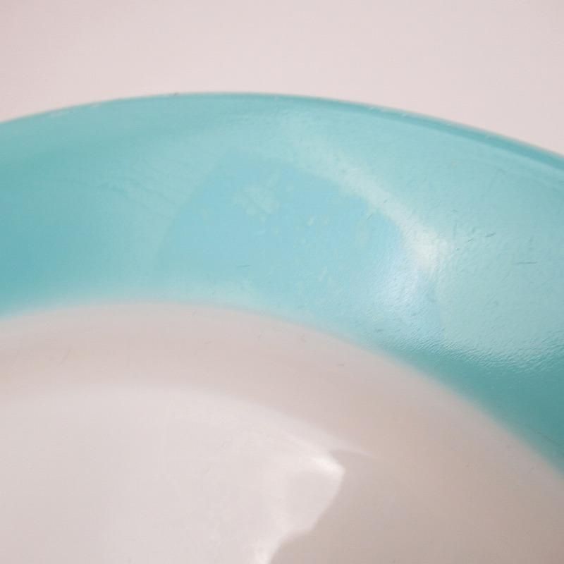 オールドパイレックス　ブルーバンド ディナープレート　皿 オールドパイレックス ブルーバンド ディナープレート 皿 オールド