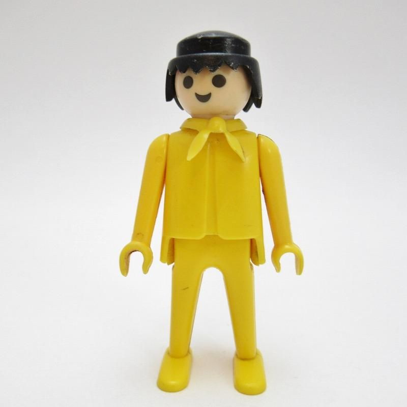 ヴィンテージ・ゲオブラ・プレイモービル黄スカーフ付・トイ