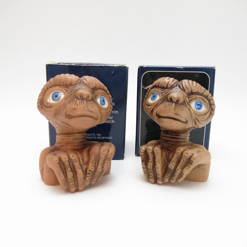E.T. フィギュア 陶器 ヴィンテージ 1983 AVON フチ子 ユニバ E.T.