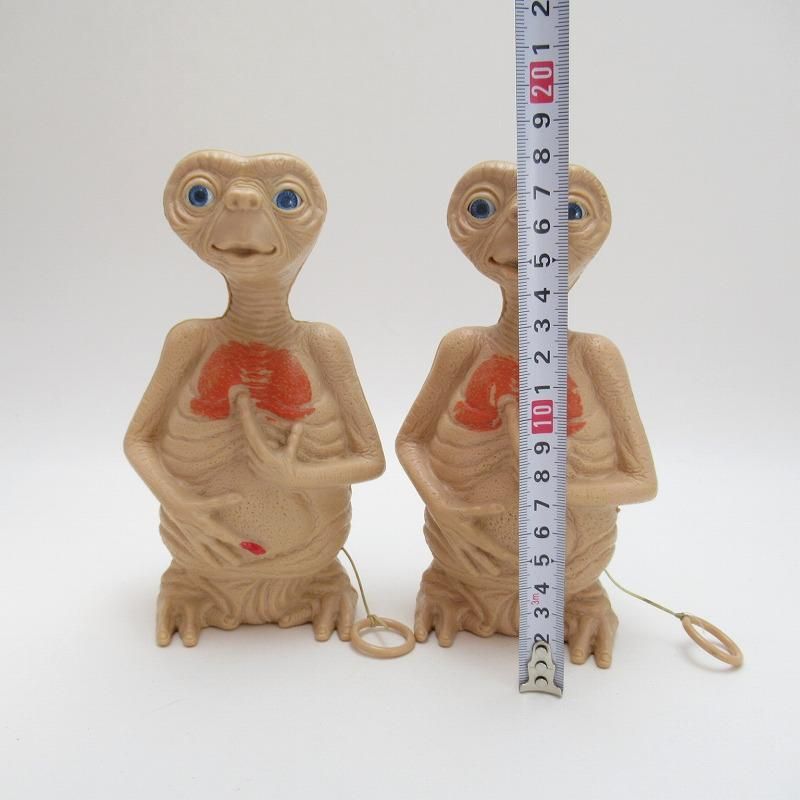 E.T. フィギュア 1982年製 E.T.】1982年製 E.T. & エリオット 自転車フィギュア | hashigo