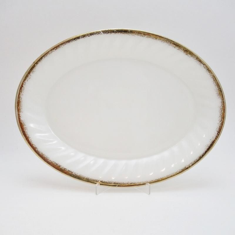 ファイヤーキング・ホワイト・スワール・22K GOLD・サービング