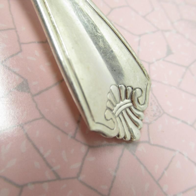 ヴィンテージ・Oneida・シェル型・チーズスプーン - ファイヤーキング