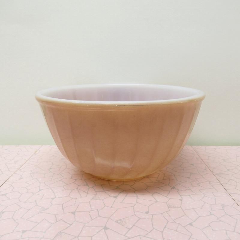 40s 50s Fire king ファイヤーキング ミキシングボウル ゴールド ファイヤーキング / Fire-King ミキシングボウル ゴールド