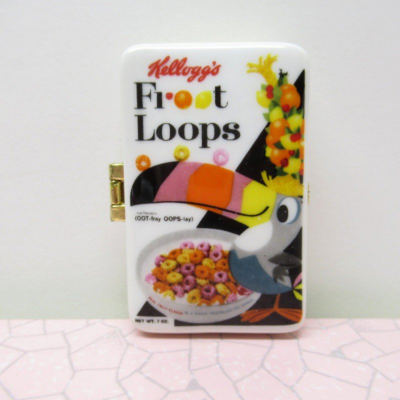 正規並行輸入品・Kellogg・ケロッグ・フルーツループ・陶器製