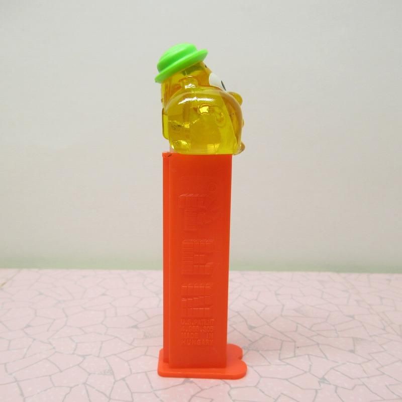 ペッツ・Pez・クリスタルバブルマン・黄色 - ファイヤーキング