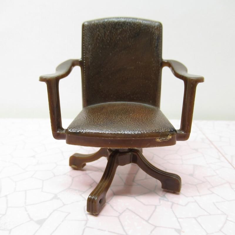 ヴィンテージ 1950年代 ドール用 ブラウン オフィス用チェア