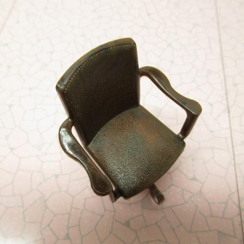 ヴィンテージ 1950年代 ドール用 ブラウン オフィス用チェア