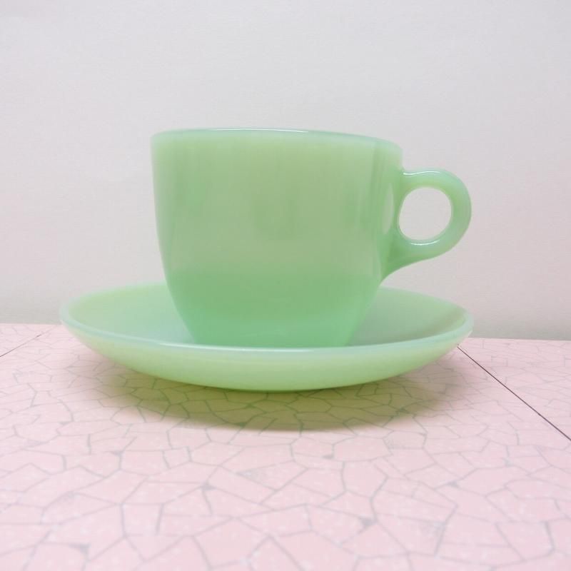 ファイヤーキング　ジェダイ　セントデニス　カップ 　ソーサー　2個　② ファイヤーキングジェダイセントデニスカップソーサー 2個セット①