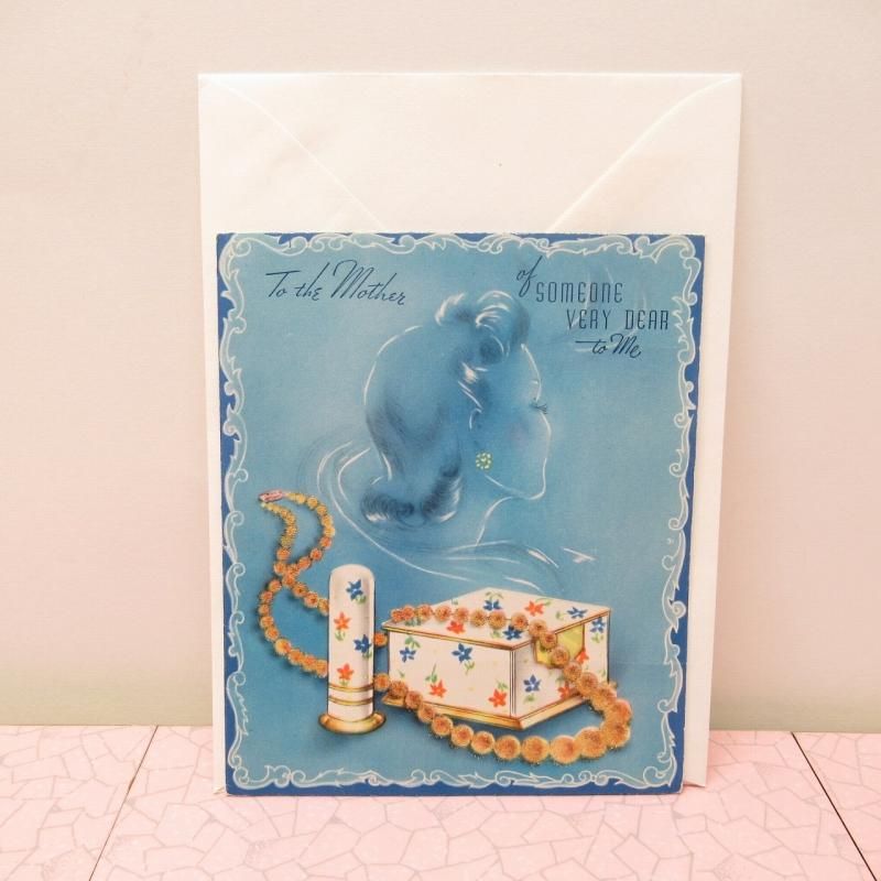ヴィンテージカード Someone Very Dear to Me 母の日 未使用