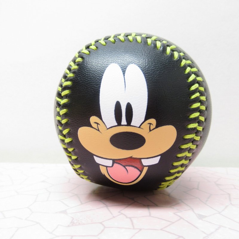 グーフィー 野球用 硬球ボール 米国 ディズニーテーマパーク 限定