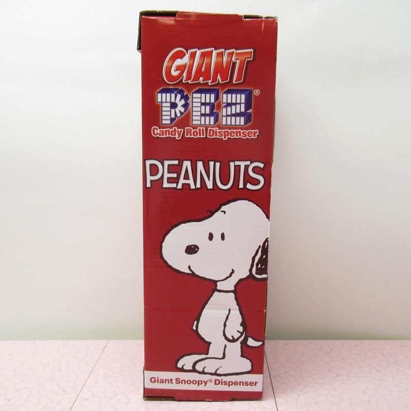 スヌーピー ペッツ PEZ ジャイアントサイズ 未使用 箱入り