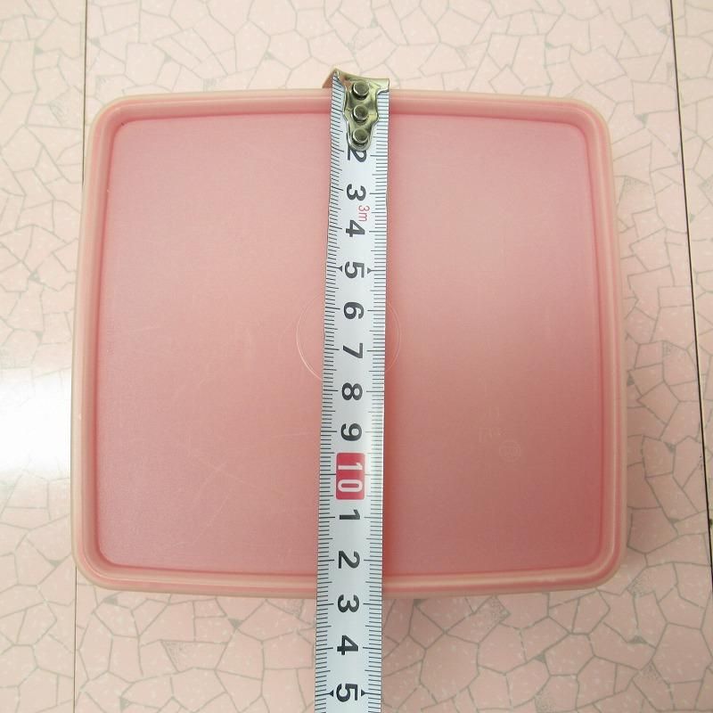 TUPPERWARE タッパーウェア昭和レトロ4段ランチボックス 弁当箱