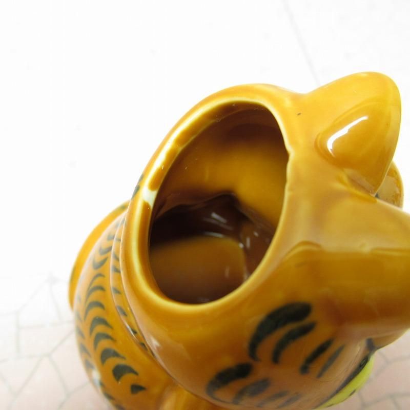 ガーフィールド ペン立て Enesco 陶器製 ラベル付