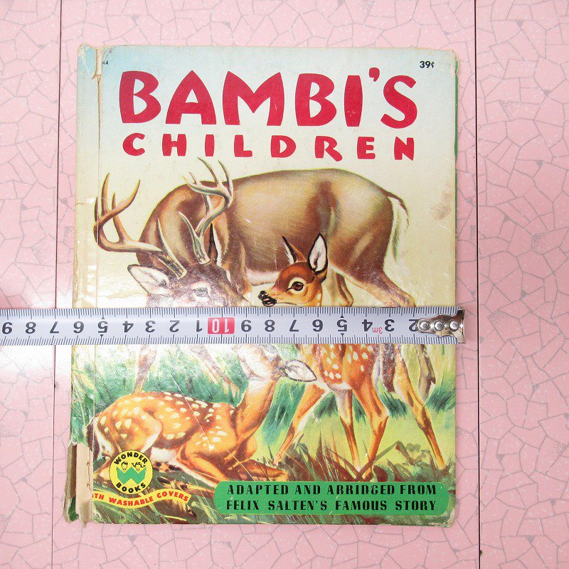 ヴィンテージ絵本 Bambi's Children