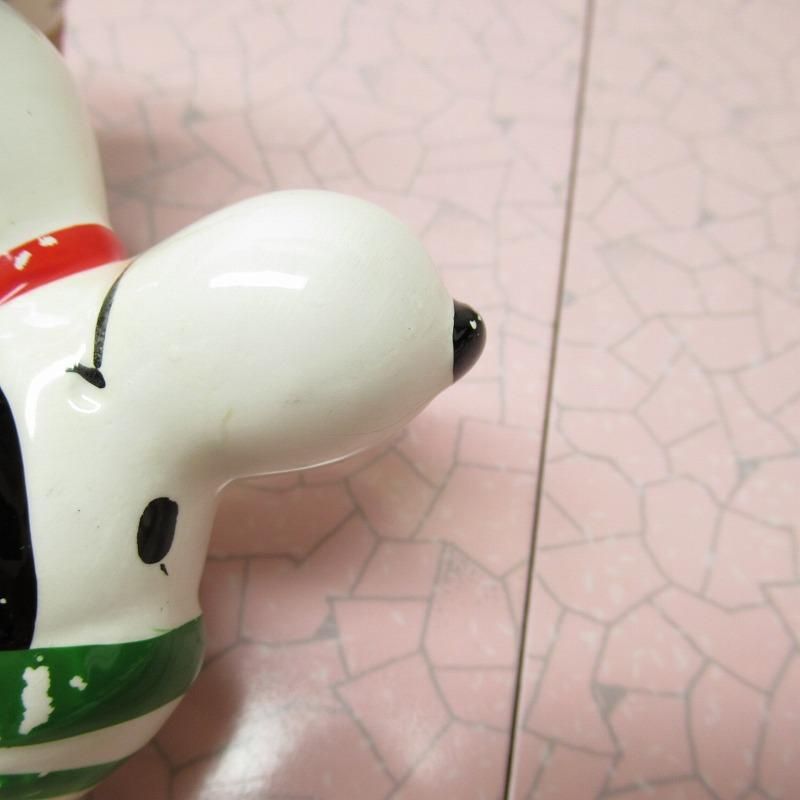 determined スヌーピー 1966 虹 レインボー 陶器 オーナメント determined スヌーピー 1978 クリスマス 天使 陶器オーナメント