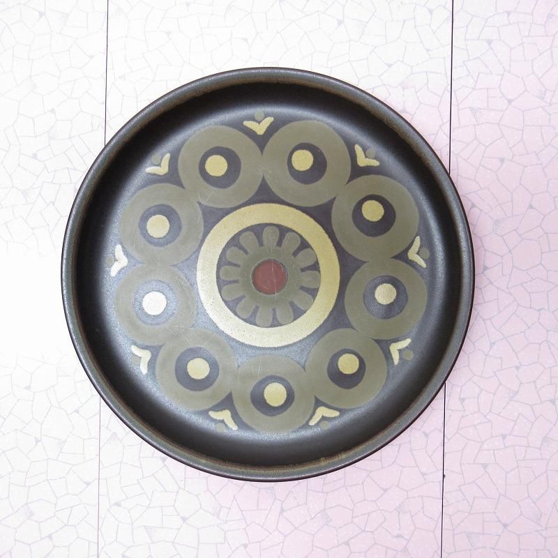 DENBY / デンビー アラベスク　21 プレート　皿　アンティーク　北欧 英国Denby社のビンテージプレート、 ARABESQUE（アラベスク）の