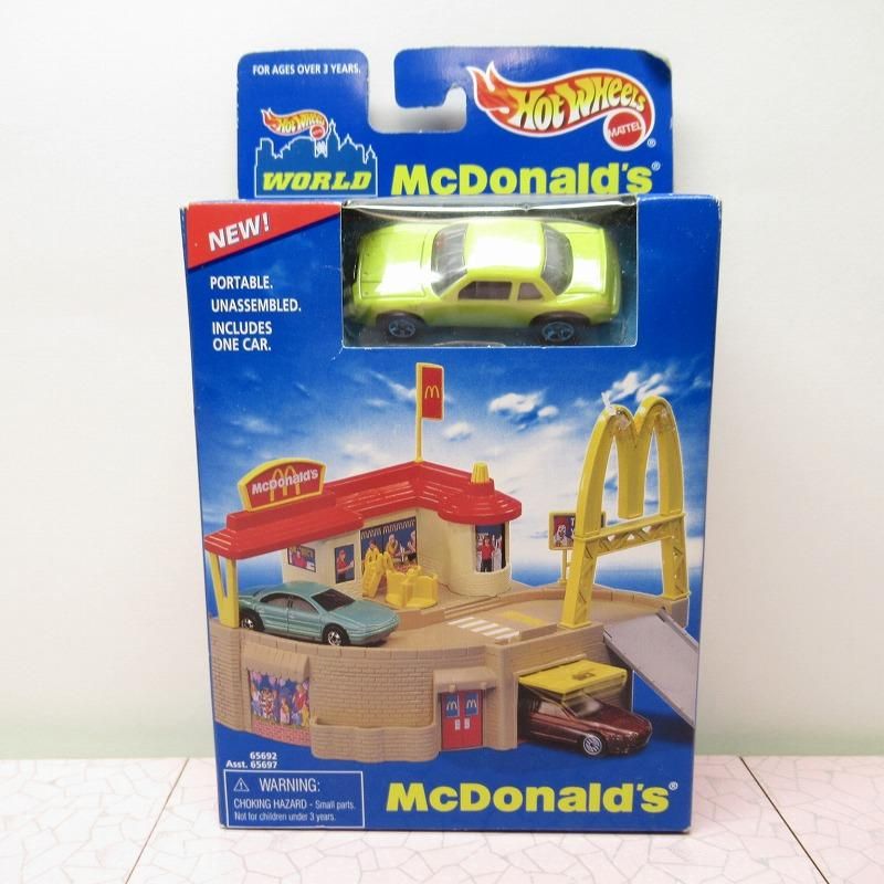 マクドナルド マテル社 ホットウィールズ World McDonald's 1996年トイ