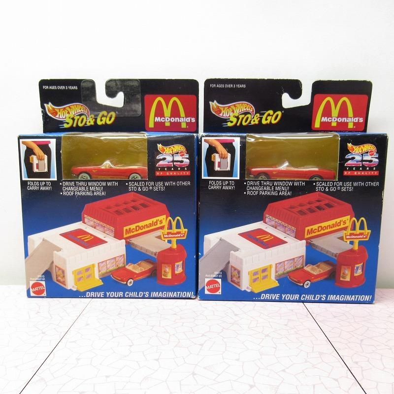 マクドナルド マテル社 ホットウィールズ Sto & Go 1994年トイ