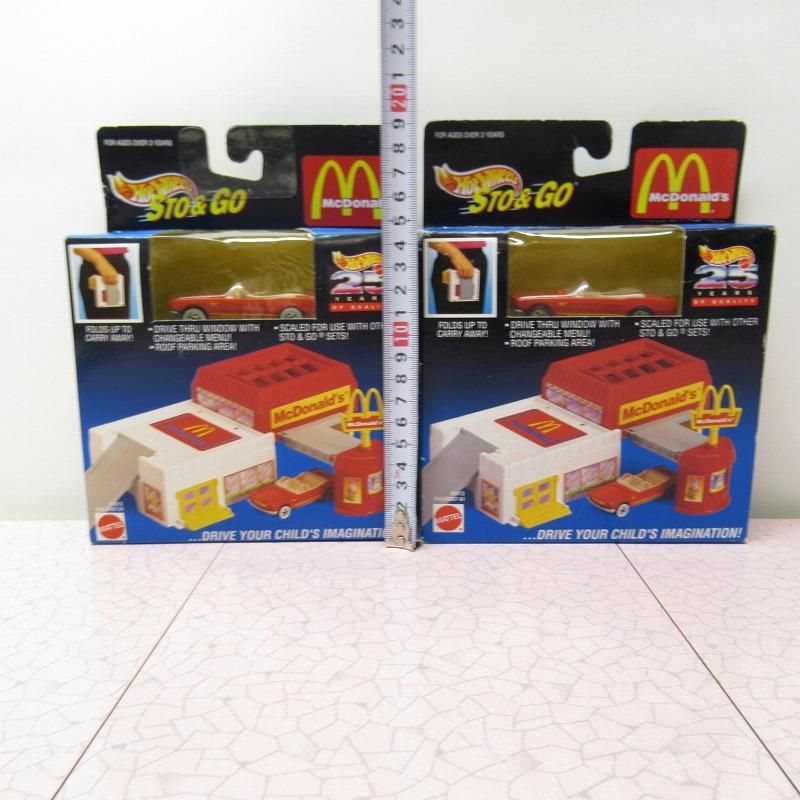 マクドナルド マテル社 ホットウィールズ Sto & Go 1994年トイ