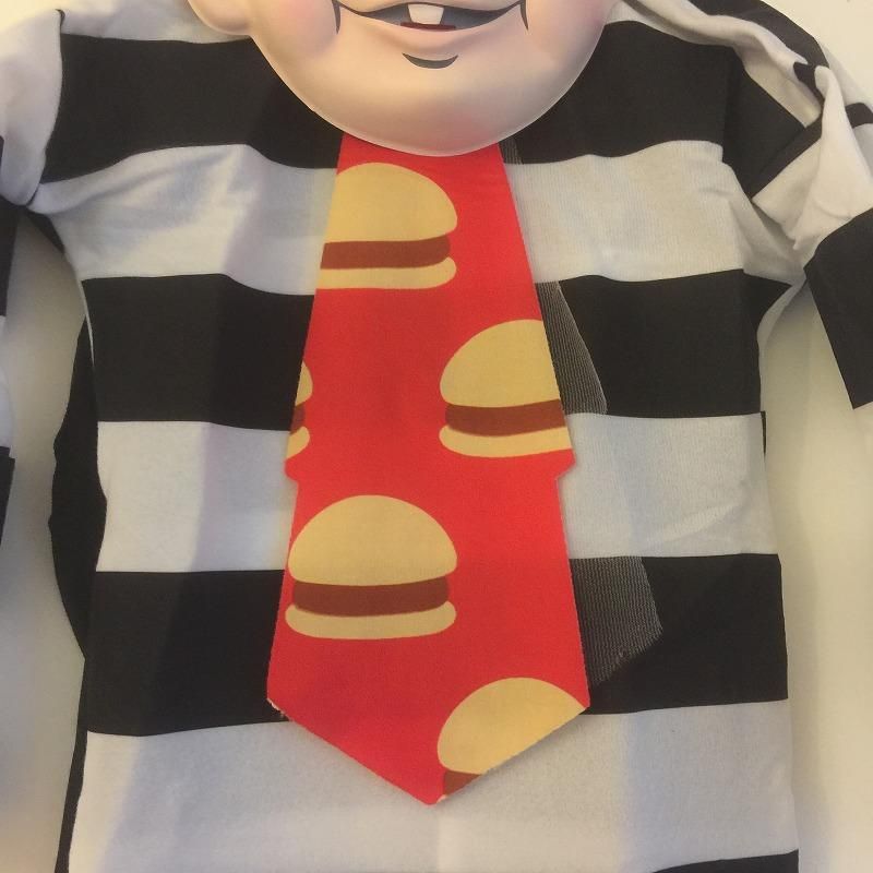 【国内発送・関税込】ハロウィン★ハンバーグラーのコスチューム マクドナルド ハンバーグラー ハロウィン コスチューム セット