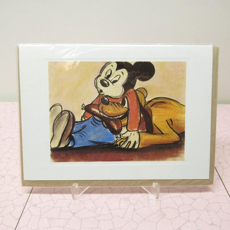 ミッキー と プルート 1948年 Pluto's Purchase イラスト