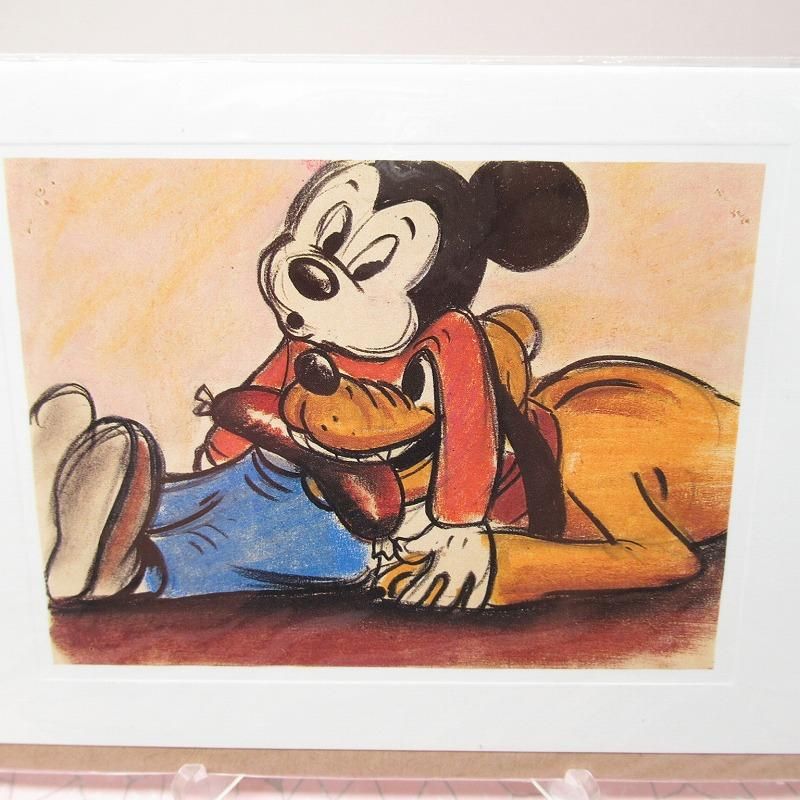 ミッキー と プルート 1948年 Pluto's Purchase イラスト