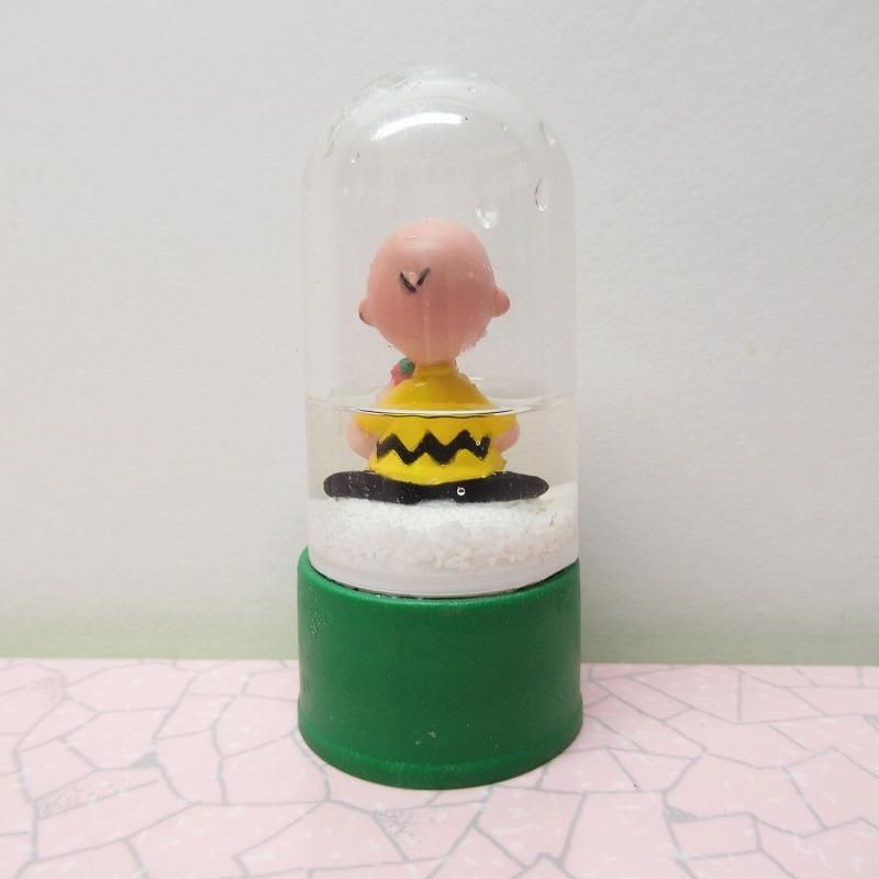 ホールマーク　スヌーピーとチャーリーブラウンのクリスマススノードーム Peanuts® チャーリー・ブラウン 宇宙への夢 ウォーターグローブ