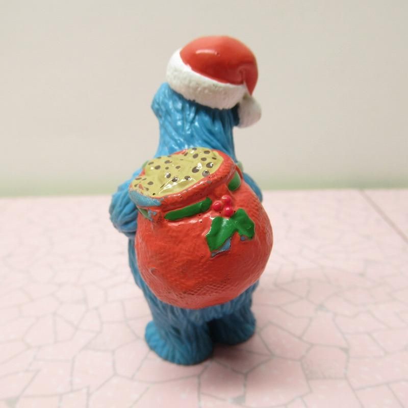 【希少！！】 セサミストリート PVC サンタクロース クッキーモンスター アメコミ