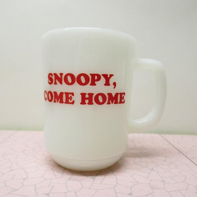 美品 ファイヤーキング スヌーピー COME HOME