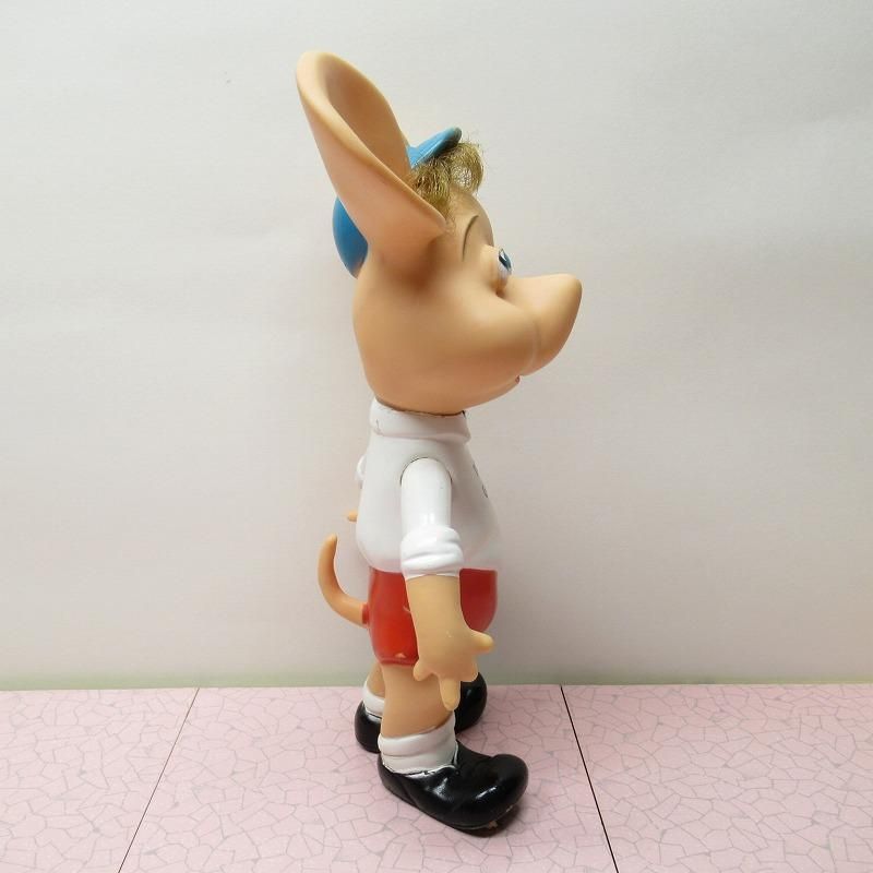 ビンテージ トッポジージョ フィギュア キャラクター ソフビ 人形 トッポジージョ ソフビ フィギュア ドール 1963年