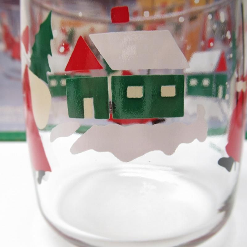 アンカーホッキング クリスマス 1988年 サンタクロース グラス