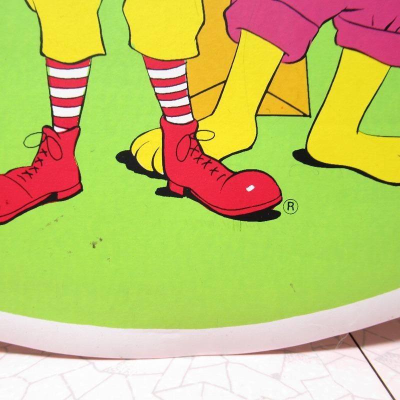 ビンテージ　マクドナルド　ゴールデンアーチ　フロアマット　カーペット　アメトイ ビンテージ マクドナルド ゴールデンアーチ フロアマット