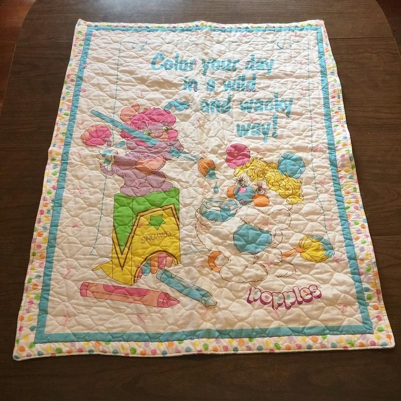 ベビーブランケット キルト ポップルズ 1986年