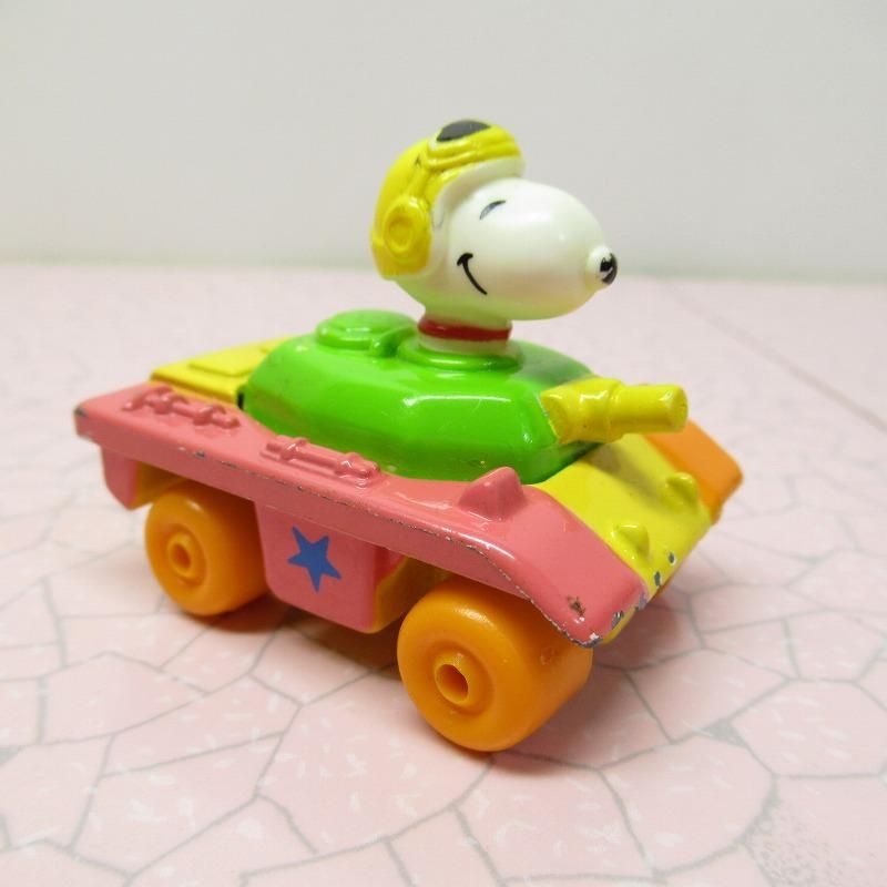 レア　Snoopy ミニダイキャストカー 4台セット　スヌーピー　アメトイ レア Snoopy ミニダイキャストカー 4台セット スヌーピー