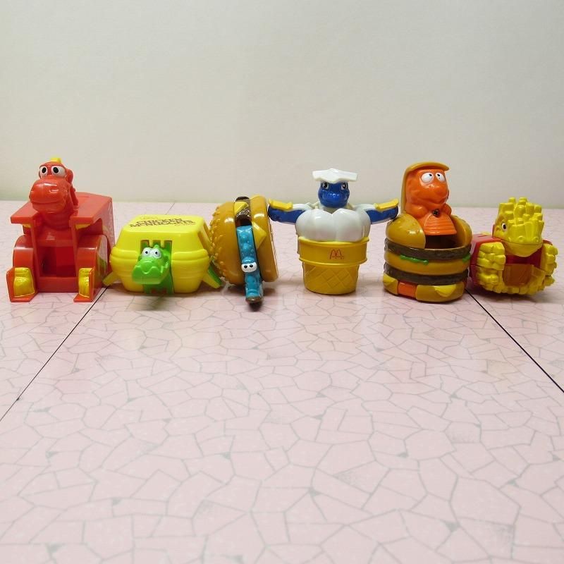 マクドナルド ミールトイ 1990年 マックディノ シリーズ 6体セット