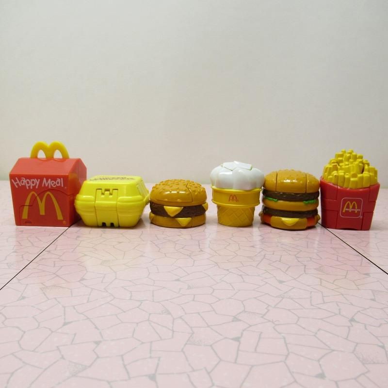 マクドナルド ミールトイ 1990年 マックディノ シリーズ 6体セット