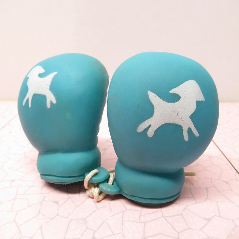 ソフビトイ 羊 ボクシンググローブ 青 ソフビトイ 羊 ボクシンググローブ 青