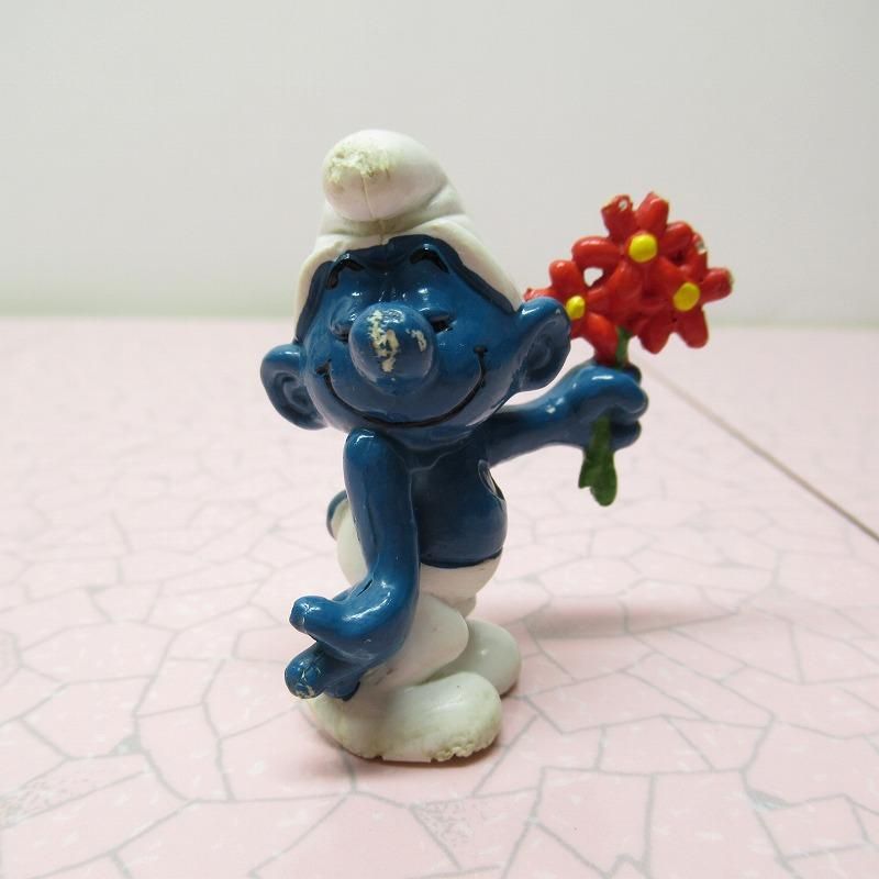 スマーフ PVC フィギュア 20044 Lover Smurf 1970年代