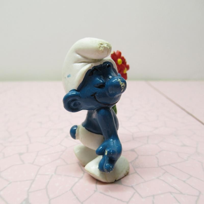 スマーフ PVC フィギュア 20044 Lover Smurf 1970年代