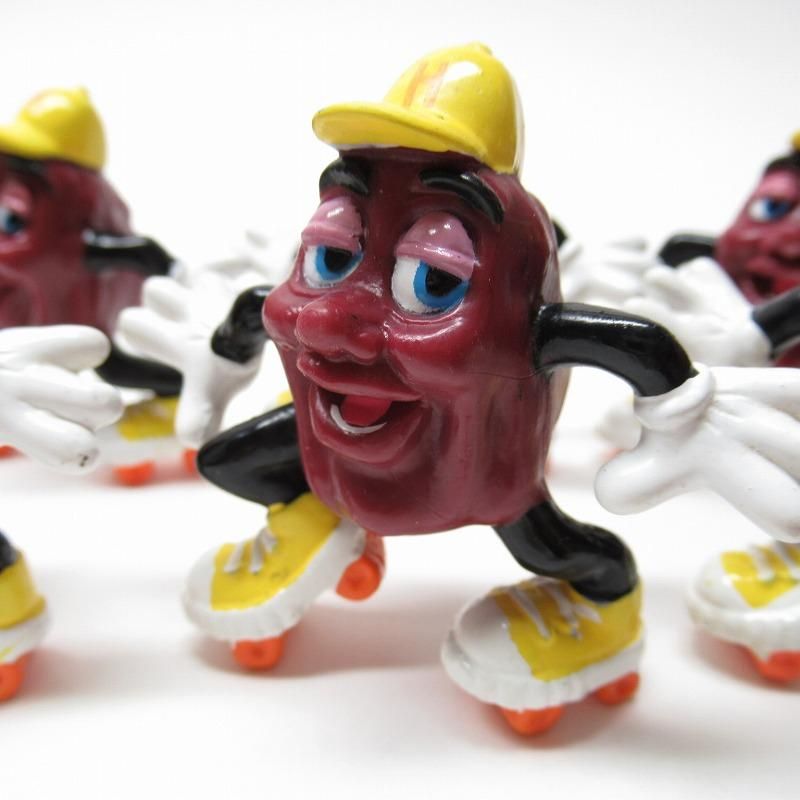 カリフォルニアレーズン　フィギュア カリフォルニアレーズン Mサイズ PVC フィギュア トイ 2体セット B