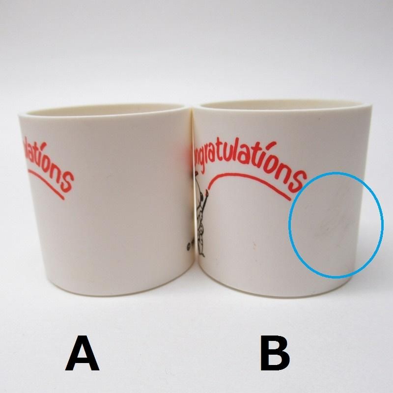 ヴィンテージスヌーピープラスチックキャンドルホルダー Congratulations!