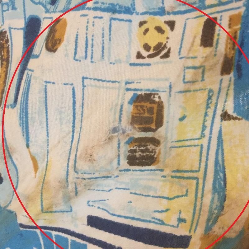 レア　ビンテージシーツ　スターウォーズ　フラット　ジェダイの帰還 R2D2 レア ビンテージシーツ スターウォーズ フラット ジェダイの帰還