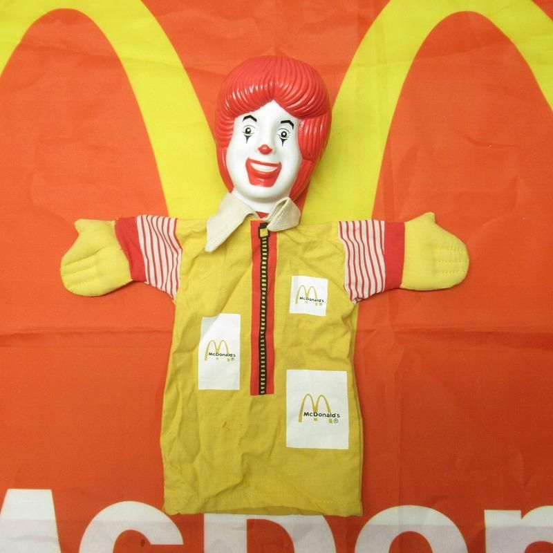 ホットセール 口コミ マクドナルド ハンドパペット 1993年 ロナルド その他