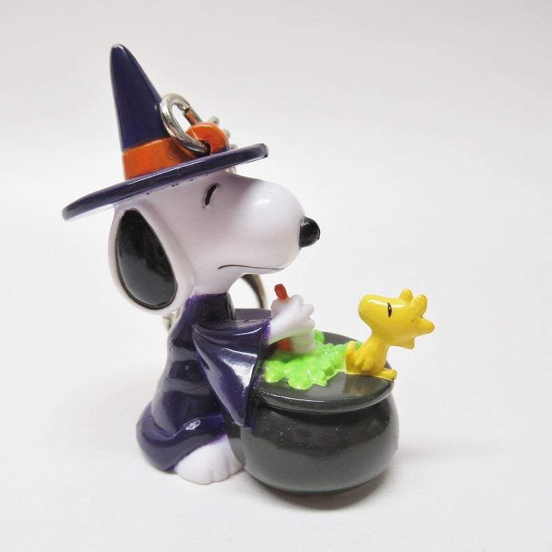 スヌーピー キーホルダー PVC製 ハロウィン ウィッチ