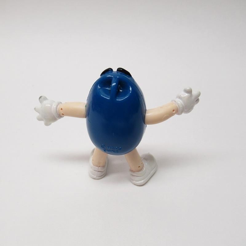 m&m's エムアンドエムズ　青　フィギュア エムアンドエムズ M&M's 青 PVC チャームフィギュア