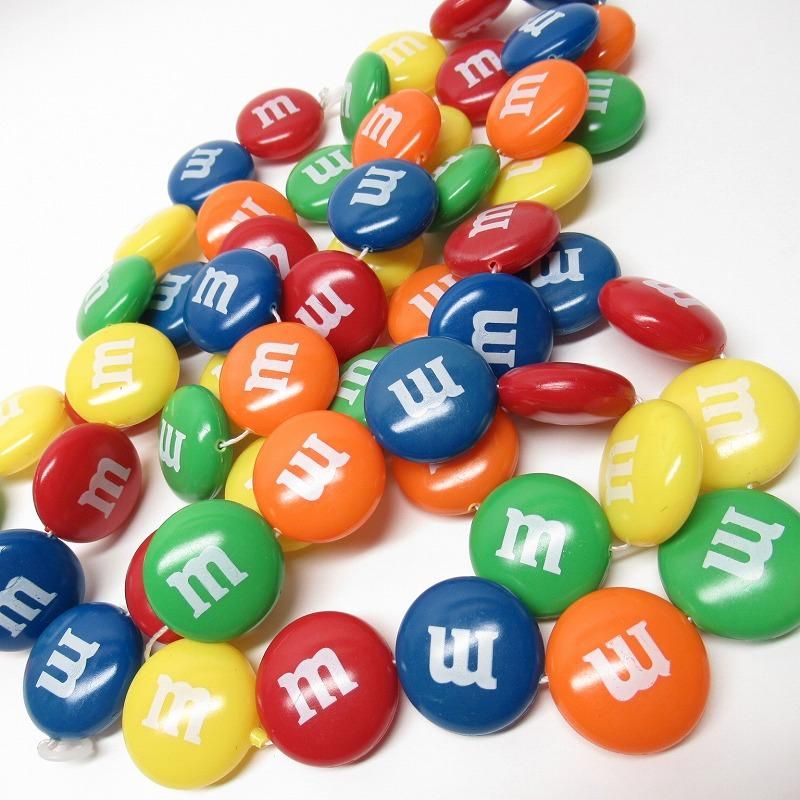 エムアンドエムズ M&M's プラスチック製ガーランド