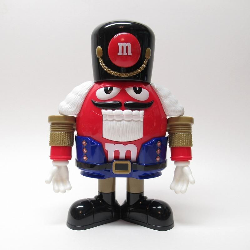 ★超激レア全色★ M&M's エムアンドエムズ くるみ割り人形 ディスペンサー エムアンドエムズ M&M's クリスマス くるみ割り人形 赤