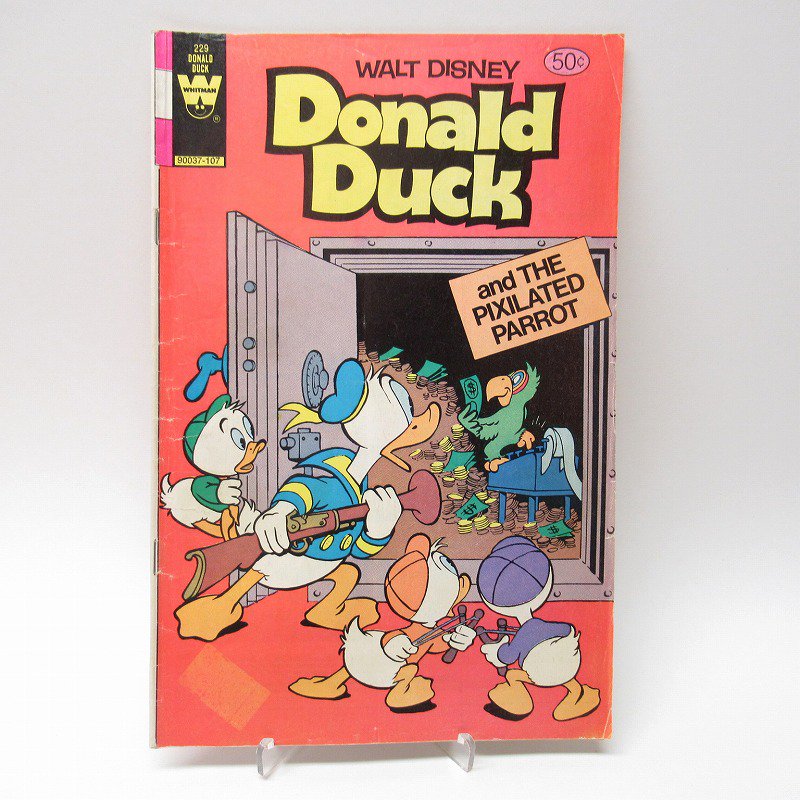 ドナルドダックと仲間たち Donald and The Pixilated Parrot コミックブック