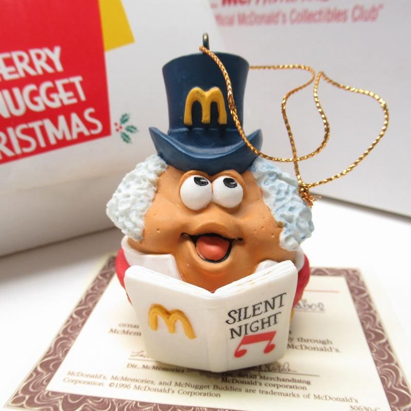 マクドナルド　ナゲットバディーズ　クリスマス　オーナメント　ヴィンテージ③ マクドナルド ナゲットバディーズ クリスマス オーナメント