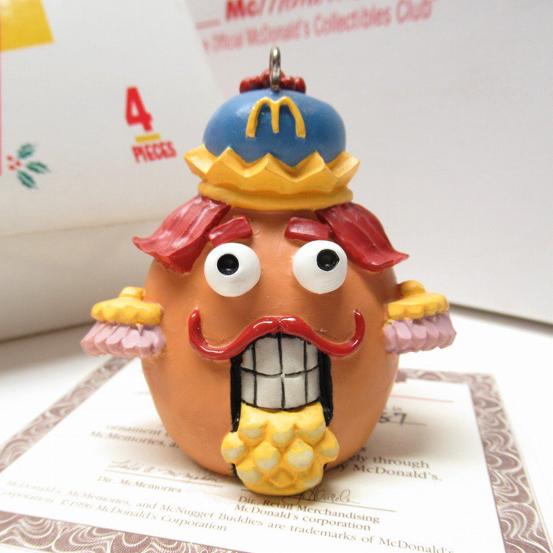 マクドナルド 1996年 クリスマス マックナゲット オーナメント Nutcracker